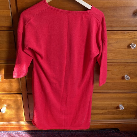 Mexx Red Tunic Sweater Dress - Picture 3 of 5